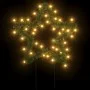 Estrella de luz decorativa Navidad con estacas 50 LED 29 cm de vidaXL, Luces de Navidad - Ref: Foro24-357726, Precio: 31,57 €...