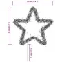 Estrella de luz decorativa Navidad con estacas 50 LED 29 cm de vidaXL, Luces de Navidad - Ref: Foro24-357726, Precio: 31,57 €...