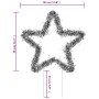 Weihnachtlicher Deko-Leuchtstern mit Stäben 50 LED 29 cm von vidaXL, Weihnachtsbeleuchtung - Ref: Foro24-357726, Preis: 32,09...