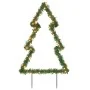 Weihnachtsbaum Dekobeleuchtung mit Pfählen 115 LED 90 cm von vidaXL, Weihnachtsbeleuchtung - Ref: Foro24-357727, Preis: 36,78...
