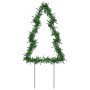 Weihnachtsbaum mit Pfählen 3 Einheiten 50 LED 30 cm von vidaXL, Weihnachtsbeleuchtung - Ref: Foro24-357729, Preis: 22,28 €, R...