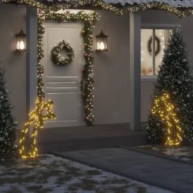Estrella fugaz de luces Navidad con estacas 115 LED 89 cm de vidaXL, Luces de Navidad - Ref: Foro24-357730, Precio: 36,43 €, ...