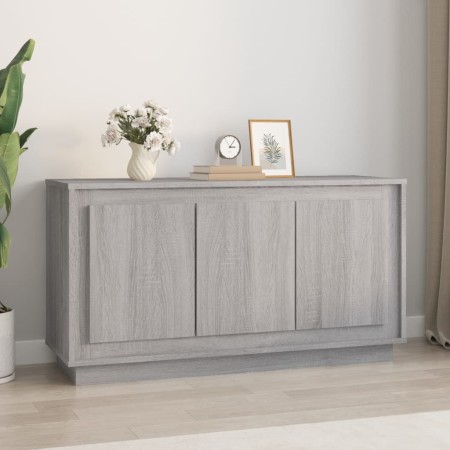 Sonoma Sideboard aus grauem Sperrholz 102x35x55 cm von vidaXL, Sideboards - Ref: Foro24-831891, Preis: 104,63 €, Rabatt: %