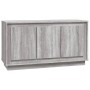 Sonoma Sideboard aus grauem Sperrholz 102x35x55 cm von vidaXL, Sideboards - Ref: Foro24-831891, Preis: 104,63 €, Rabatt: %
