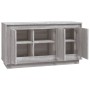 Sonoma Sideboard aus grauem Sperrholz 102x35x55 cm von vidaXL, Sideboards - Ref: Foro24-831891, Preis: 104,63 €, Rabatt: %