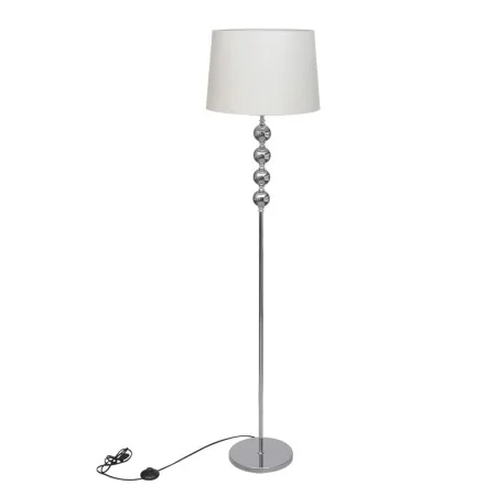 Stehlampenschirm und hohe Halterung mit 4 weißen Ornamentkugeln von vidaXL, Lampen - Ref: Foro24-240904, Preis: 72,77 €, Raba...