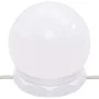 Tocador con luces LED blanco 90x42x132,5 cm de vidaXL, Tocadores para dormitorios - Ref: Foro24-834970, Precio: 103,26 €, Des...