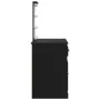 Schminktisch mit LED-Leuchten schwarz 90x42x132,5 cm von vidaXL, Schlafzimmerkommoden - Ref: Foro24-834971, Preis: 75,24 €, R...