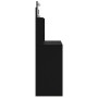 Black vanity with LED lights 96x40x142 cm by vidaXL, Bedroom Dressers - Ref: Foro24-837893, Price: 109,08 €, Discount: %