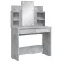 Betongrauer Schminktisch mit LED-Leuchten, 96 x 40 x 142 cm von vidaXL, Schlafzimmerkommoden - Ref: Foro24-837895, Preis: 110...
