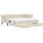 Sofá cama nido con cajones cuero sintético crema 90x200 cm de vidaXL, Camas y somieres - Ref: Foro24-3197737, Precio: 501,62 ...