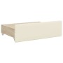 Sofá cama nido con cajones cuero sintético crema 90x200 cm de vidaXL, Camas y somieres - Ref: Foro24-3197737, Precio: 501,62 ...