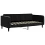 Trundle sofa bed with black velvet mattress 100x200 cm by vidaXL, Beds and slatted bases - Ref: Foro24-3197098, Price: 433,19...