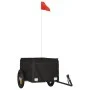 Remolque para bicicleta hierro negro 30 kg de vidaXL, Remolques para bicicletas - Ref: Foro24-94080, Precio: 82,06 €, Descuen...