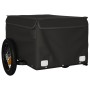 Remolque para bicicleta hierro negro 30 kg de vidaXL, Remolques para bicicletas - Ref: Foro24-94080, Precio: 78,64 €, Descuen...