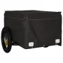 Remolque para bicicleta hierro negro 30 kg de vidaXL, Remolques para bicicletas - Ref: Foro24-94080, Precio: 82,06 €, Descuen...