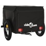 Remolque para bicicleta hierro negro 30 kg de vidaXL, Remolques para bicicletas - Ref: Foro24-94080, Precio: 78,64 €, Descuen...
