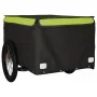 Fahrradanhänger aus schwarzem und grünem Eisen 45 kg von vidaXL, Fahrradanhänger - Ref: Foro24-94095, Preis: 93,48 €, Rabatt: %