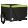 Fahrradanhänger aus schwarzem und grünem Eisen 45 kg von vidaXL, Fahrradanhänger - Ref: Foro24-94095, Preis: 94,80 €, Rabatt: %