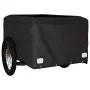 Fahrradanhänger aus schwarzem und grünem Eisen 45 kg von vidaXL, Fahrradanhänger - Ref: Foro24-94095, Preis: 93,48 €, Rabatt: %