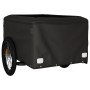 Fahrradanhänger aus schwarzem und grünem Eisen 45 kg von vidaXL, Fahrradanhänger - Ref: Foro24-94095, Preis: 94,80 €, Rabatt: %