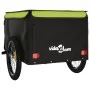 Fahrradanhänger aus schwarzem und grünem Eisen 45 kg von vidaXL, Fahrradanhänger - Ref: Foro24-94095, Preis: 93,48 €, Rabatt: %
