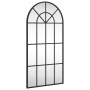 Schwarzer Eisenbogen-Wandspiegel 40x80 cm von vidaXL, Spiegel - Ref: Foro24-358625, Preis: 63,69 €, Rabatt: %