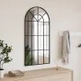 Black iron arch wall mirror 50x100 cm by vidaXL, Mirrors - Ref: Foro24-358626, Price: 78,46 €, Discount: %