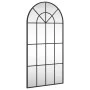 Espejo de pared arco de hierro negro 50x100 cm de vidaXL, Espejos - Ref: Foro24-358626, Precio: 77,13 €, Descuento: %