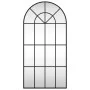 Espejo de pared arco de hierro negro 50x100 cm de vidaXL, Espejos - Ref: Foro24-358626, Precio: 77,13 €, Descuento: %