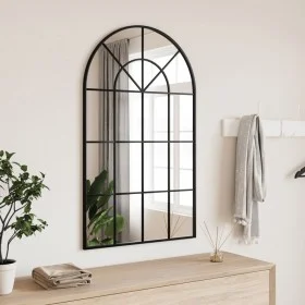 Schwarzer Eisenbogen-Wandspiegel 60x100 cm von vidaXL, Spiegel - Ref: Foro24-358627, Preis: 87,93 €, Rabatt: %