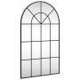 Espejo de pared arco de hierro negro 60x100 cm by vidaXL, Mirrors - Ref: Foro24-358627, Price: 90,27 €, Discount: %