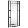 Rectangular black iron wall mirror 30x60 cm by vidaXL, Mirrors - Ref: Foro24-358628, Price: 43,15 €, Discount: %