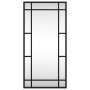 Rectangular black iron wall mirror 30x60 cm by vidaXL, Mirrors - Ref: Foro24-358628, Price: 45,60 €, Discount: %