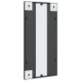 Rectangular black iron wall mirror 30x60 cm by vidaXL, Mirrors - Ref: Foro24-358628, Price: 45,60 €, Discount: %