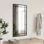 Rectangular black iron wall mirror 40x80 cm by vidaXL, Mirrors - Ref: Foro24-358629, Price: 70,02 €, Discount: %
