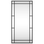 Rectangular black iron wall mirror 40x80 cm by vidaXL, Mirrors - Ref: Foro24-358629, Price: 74,43 €, Discount: %