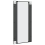Rectangular black iron wall mirror 50x100 cm by vidaXL, Mirrors - Ref: Foro24-358630, Price: 81,60 €, Discount: %