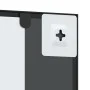 Rectangular black iron wall mirror 50x100 cm by vidaXL, Mirrors - Ref: Foro24-358630, Price: 70,08 €, Discount: %