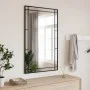 Espejo de pared rectangular de hierro negro 60x100 cm by vidaXL, Mirrors - Ref: Foro24-358631, Price: 79,73 €, Discount: %