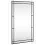 Espejo de pared rectangular de hierro negro 60x100 cm by vidaXL, Mirrors - Ref: Foro24-358631, Price: 78,32 €, Discount: %