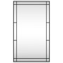 Espejo de pared rectangular de hierro negro 60x100 cm by vidaXL, Mirrors - Ref: Foro24-358631, Price: 78,32 €, Discount: %