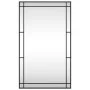 Espejo de pared rectangular de hierro negro 60x100 cm by vidaXL, Mirrors - Ref: Foro24-358631, Price: 79,73 €, Discount: %