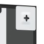 Espejo de pared rectangular de hierro negro 60x100 cm by vidaXL, Mirrors - Ref: Foro24-358631, Price: 78,32 €, Discount: %