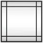 Espejo de pared cuadrado de hierro negro 40x40 cm by vidaXL, Mirrors - Ref: Foro24-358633, Price: 41,59 €, Discount: %