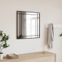 Espejo de pared cuadrado de hierro negro 50x50 cm de vidaXL, Espejos - Ref: Foro24-358634, Precio: 49,09 €, Descuento: %