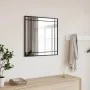Square black iron wall mirror 50x50 cm by vidaXL, Mirrors - Ref: Foro24-358634, Price: 48,13 €, Discount: %