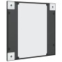 Espejo de pared cuadrado de hierro negro 50x50 cm de vidaXL, Espejos - Ref: Foro24-358634, Precio: 49,09 €, Descuento: %