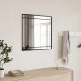 Espejo de pared cuadrado de hierro negro 60x60 cm de vidaXL, Espejos - Ref: Foro24-358635, Precio: 68,76 €, Descuento: %