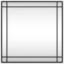 Quadratischer Wandspiegel aus schwarzem Eisen 60x60 cm von vidaXL, Spiegel - Ref: Foro24-358635, Preis: 72,04 €, Rabatt: %